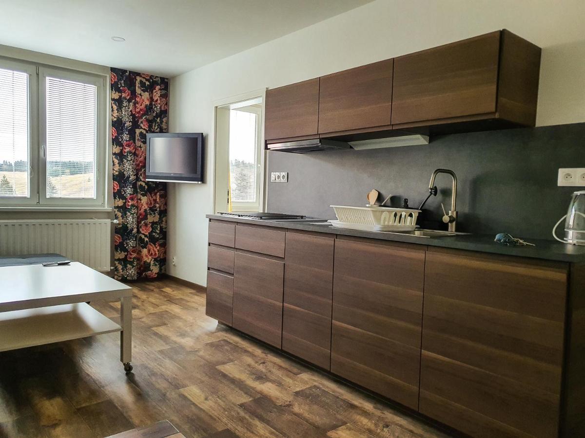 Apartmány SCHMIEDEBERG u KLÍNOVCE Kovářská Esterno foto